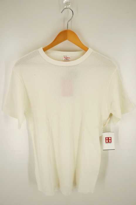 Healthknit（ヘルスニット） Ron Herman別注  762  クルーネックワッフルTシャツ  サーマル メンズ トップス
