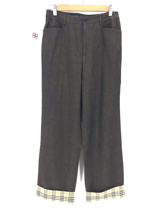 BURBERRY GOLF（バーバリーゴルフ） チェック柄ロールアップ レディース パンツ