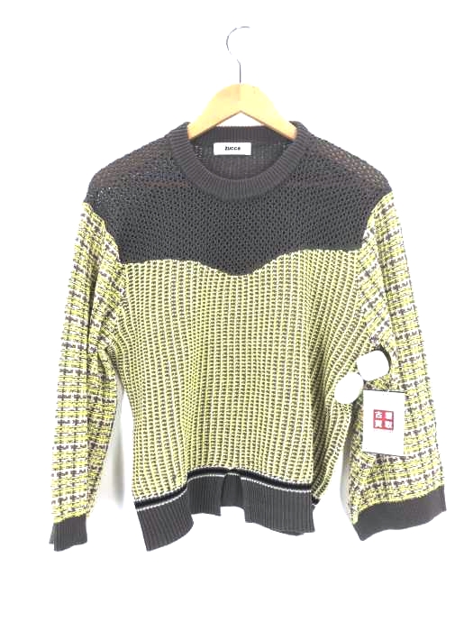 ZUCCa（ズッカ） メッシュリリーニット レディース トップス