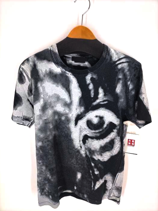 Alexander McQueen(アレキサンダーマックイーン) ドット柄ペンキ加工tシャツ メンズ トップス
