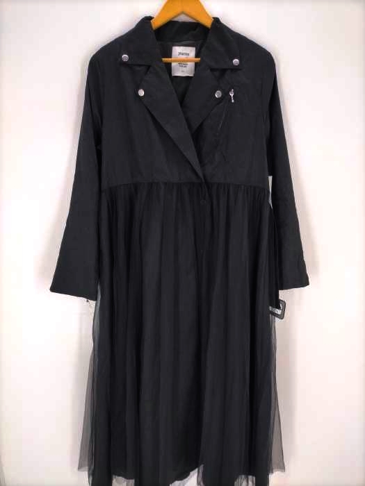 jouetie（ジュエティ） 20SS チュールドッキングライダースワンピース レディース ワンピース