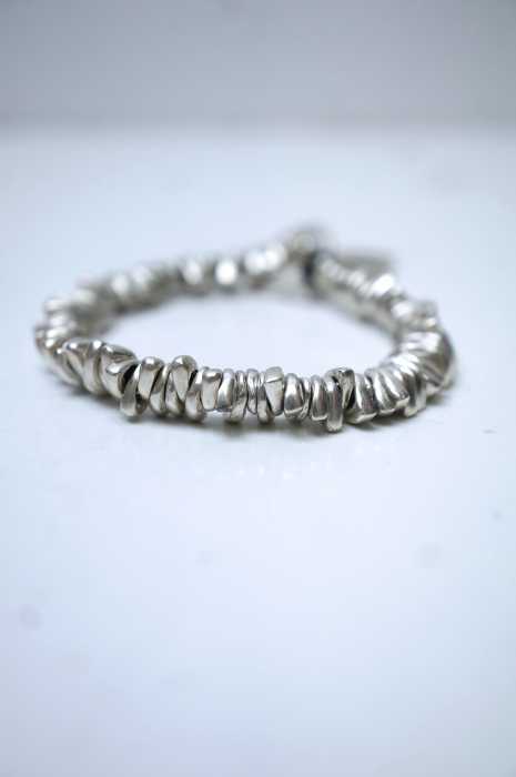 JILL PLATNER （ジルプラットナー） アバカスシルバーブレスレット メンズ ファッション雑貨