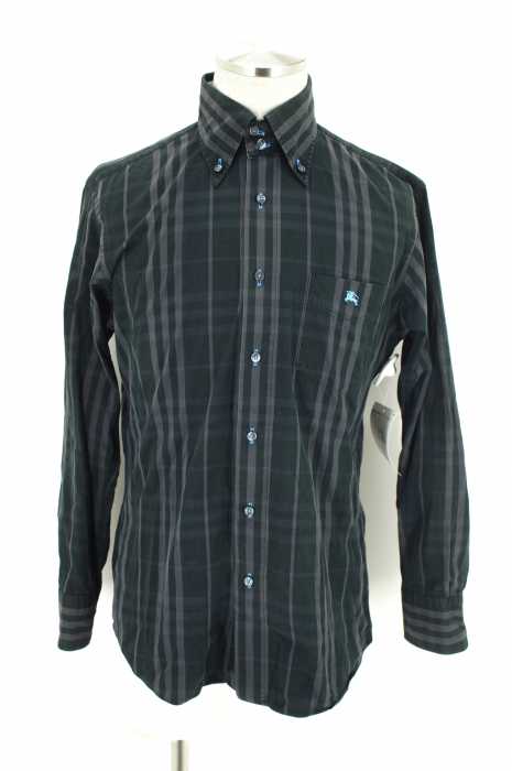 BURBERRY BLACK LABEL （バーバリーブラックレーベル） チェックBDシャツ メンズ トップス