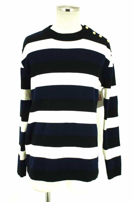 Le minor （ルミノア） 15AW ウールボーダーニットトップス メンズ トップス
