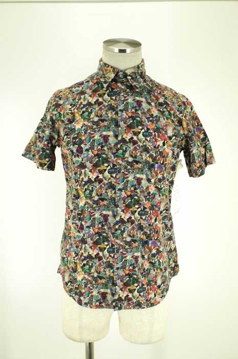 Paul Smith （ポールスミス） 16SS ストーン総柄半袖シャツ メンズ トップス