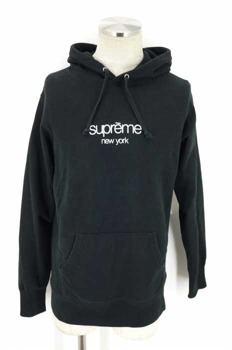 Supreme (シュプリーム) Classic Logo Hooded Sweatshirt クラシックロゴ メンズ トップス