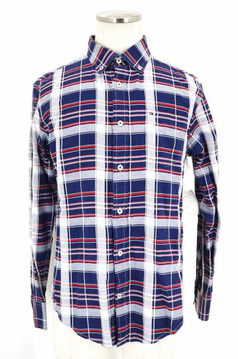 TOMMY HILFIGER （トミーヒルフィガー） ボタンダウンチェックシャツ メンズ トップス