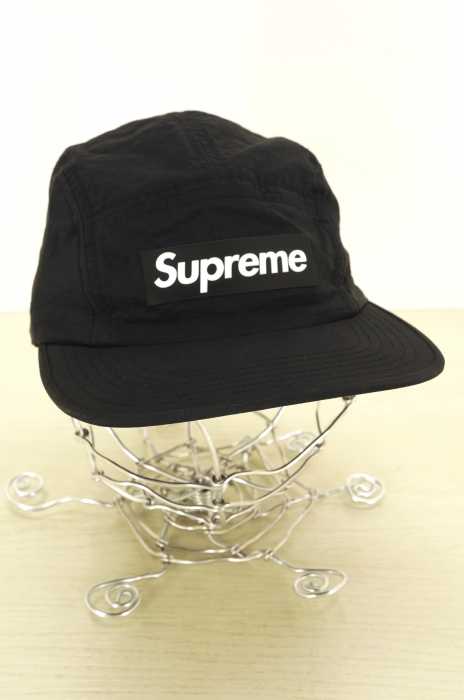 Supreme （シュプリーム） シリコンパッチ ボックスロゴ ナイロン 6パネル ジェットキャップ メンズ 帽子
