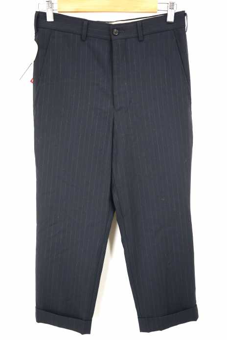 COMME des GARCONS COMME des GARCONS（コムデギャルソンコムデギャルソン） 15AW AD2015 ピンストライプスラックス ワイド ダブル レディース パンツ