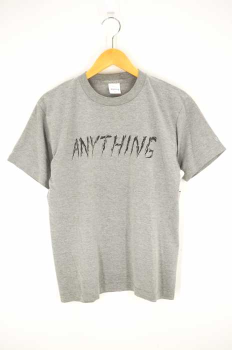 aNYthing(エニシング) プリントクルーネックTシャツ メンズ トップス