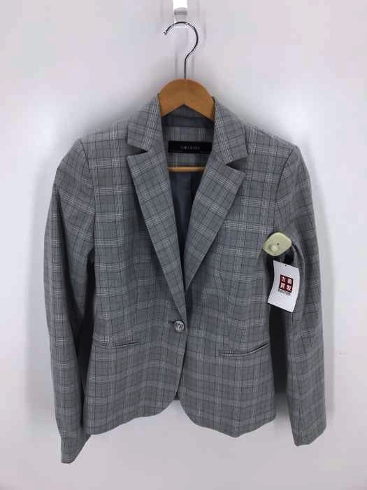 ZARA BASIC（ザラベーシック） チェックテーラードジャケット レディース アウター