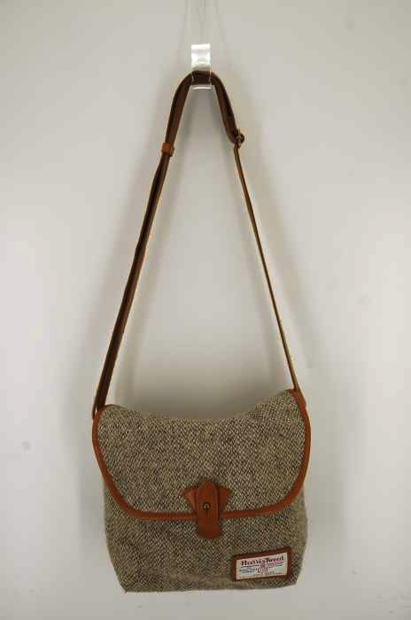 Harris Tweed（ハリスツイード） グレンチェックショルダーバッグ レディース バッグ