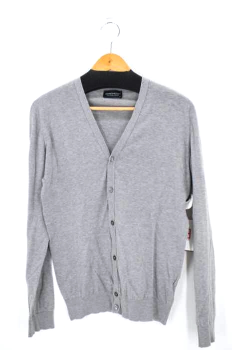 JOHN SMEDLEY（ジョンスメドレー） Vネックコットンカーディガン メンズ トップス