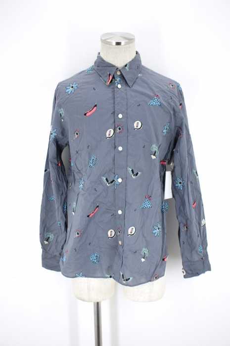Paul Smith JEANS（ポール・スミスジーンズ） 総柄コットンシャツ メンズ トップス