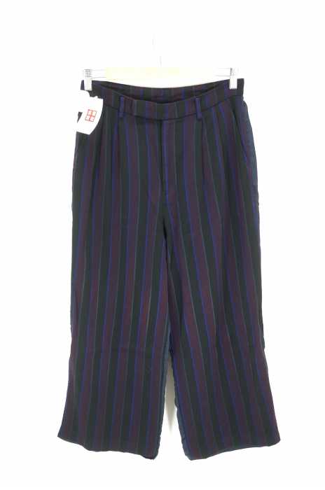 tricot COMME des GARCONS(トリココムデギャルソン) AD2004 05SS 前後切替2タックストライプスラックスパンツ レディース パンツ