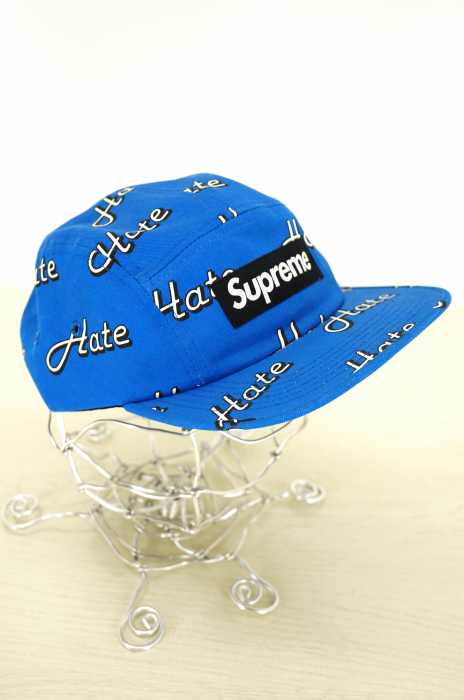 Supreme （シュプリーム） Hate Camp Cap  ヘイトキャンプキャップ メンズ 帽子