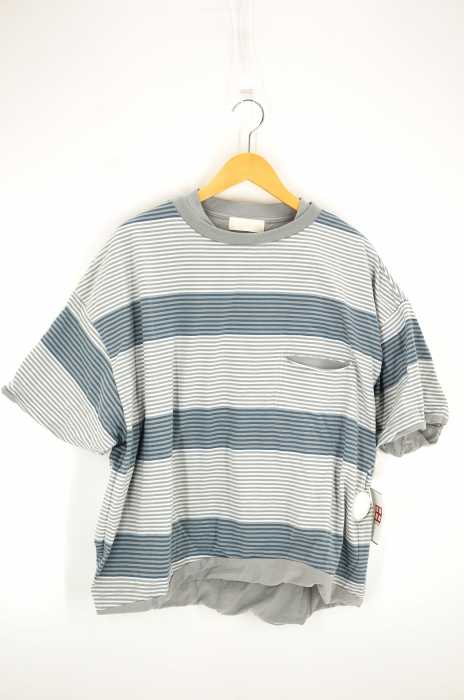 NEON SIGN （ネオンサイン） DADDY BORDER SANDWICHT T-SHIRT   ボーダーTシャツ メンズ トップス