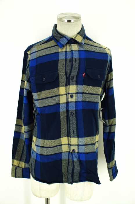 Levi's (リーバイス) チャック柄ネルシャツ メンズ トップス