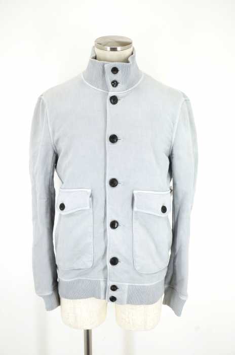 1 piu 1 uguale 3 （ウノピュウノウグァーレトレ） SWEAT DENIM JAKET メンズ アウター