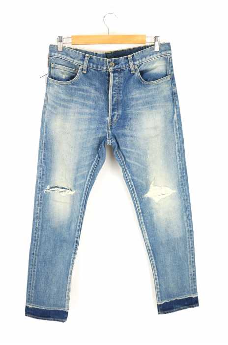 5351 POUR LES HOMMES(ゴーサンゴーイチプールオム) ダメージ加工デニムパンツ メンズ パンツ