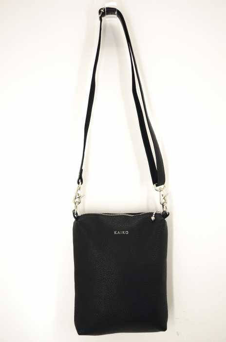 KAIKO(カイコ) LEATHER SHOULDER BAG ロゴプリントレザーショルダーバッグ メンズ バッグ