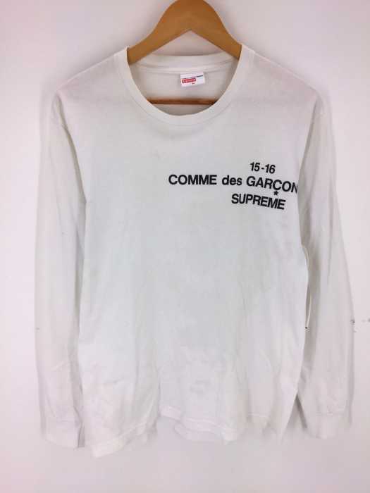 Supreme COMME des GARCONS SHIRT（シュプリーム コムデギャルソンシャツ） Logo L/S Tee メンズ トップス