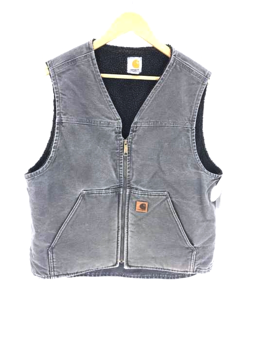 Carhartt（カーハート） ダック地ベスト 裏ボア メンズ トップス
