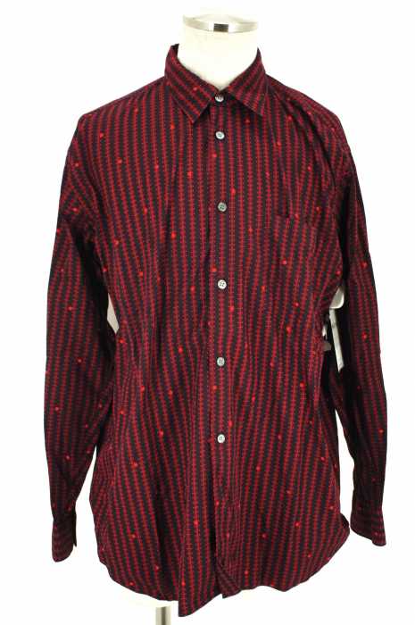 COMME des GARCONS SHIRT （コムデギャルソンシャツ） 総柄コットンボタンシャツ メンズ トップス