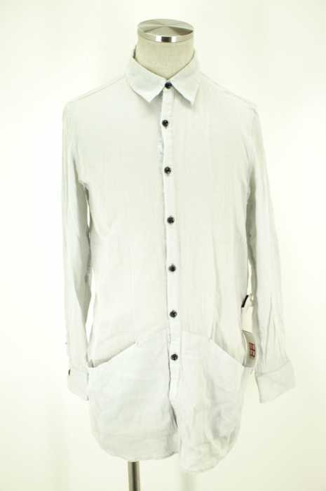 OURET （オーレット） cotton double satin long shirt　シャツ メンズ トップス
