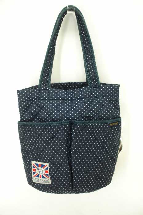 LAVENHAM （ラベンハム） ドット柄キルティングトートバッグ メンズ バッグ