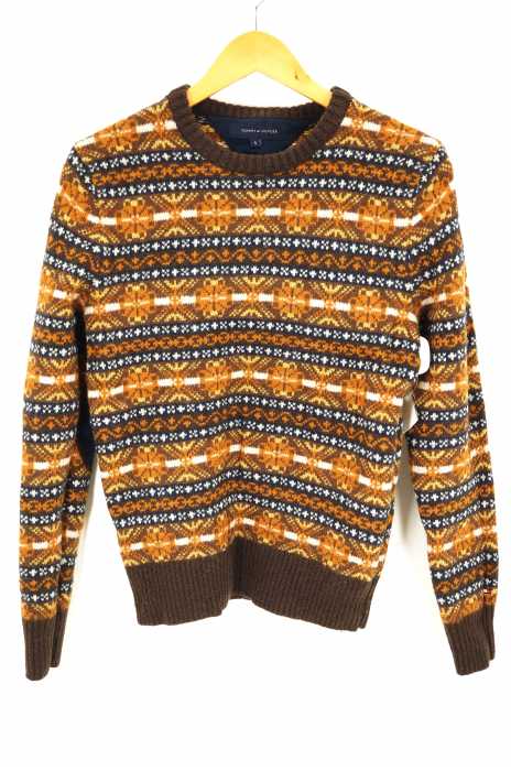 TOMMY HILFIGER（トミーヒルフィガー） ノルディックリブニットセーター メンズ トップス