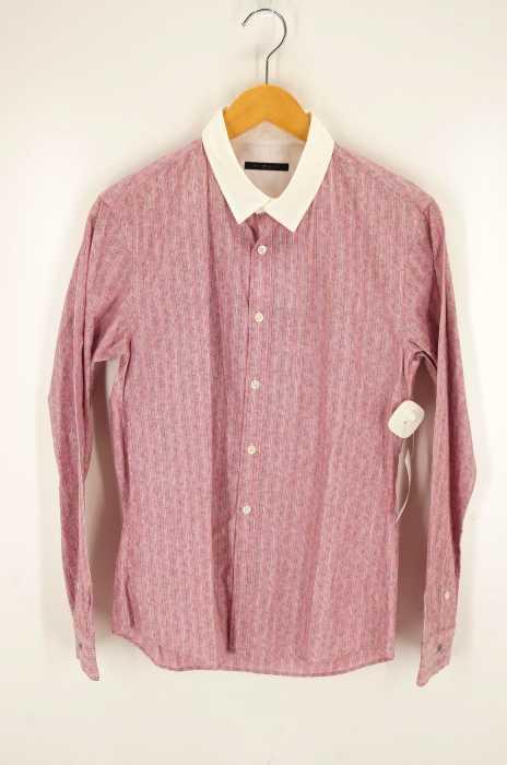 el camino（エルカミーノ） ストライプクレリックシャツ メンズ トップス