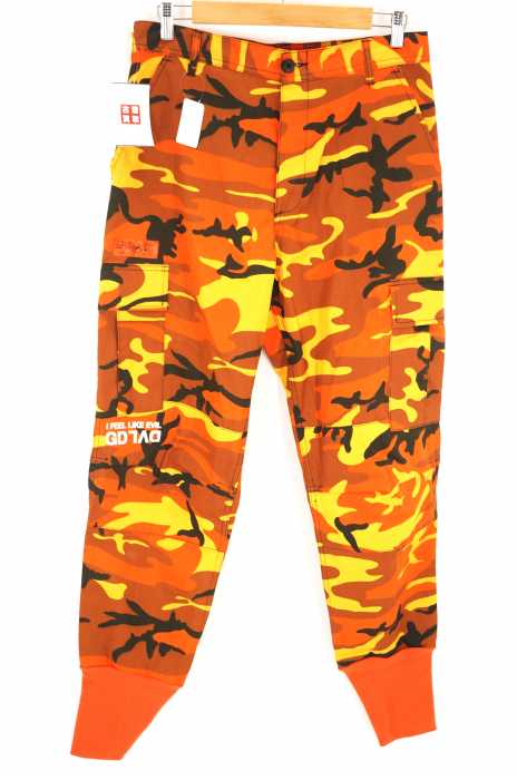 KaneZ （ケインズ） Camo 6Pocket Pants カモ柄リブ付きパンツ メンズ パンツ