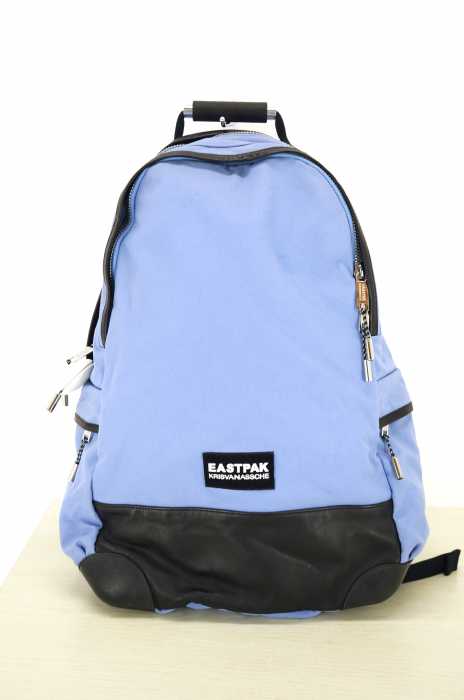 EASTPAK × KRISVANASSCHE(イーストパッククリスヴァンアッシュ) 13SS レザー切替バックパック メンズ バッグ