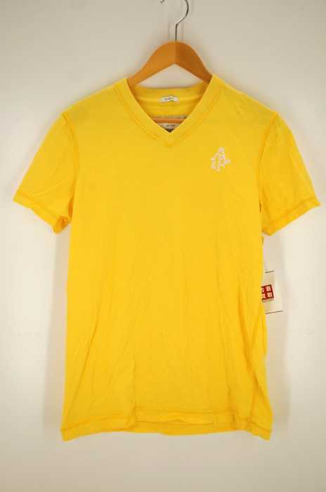 Abercrombie & Fitch（アバクロンビーアンドフィッチ） 胸ワンポイントロゴVネックTシャツ メンズ トップス