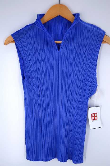 PLEATS PLEASE ISSEY MIYAKE（プリーツプリーズイッセイミヤケ） プリーツノースリーブトップス レディース トップス