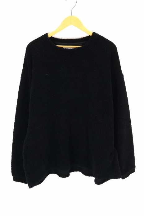 rin（リン） Knit Dolman Sleeve Black メンズ トップス