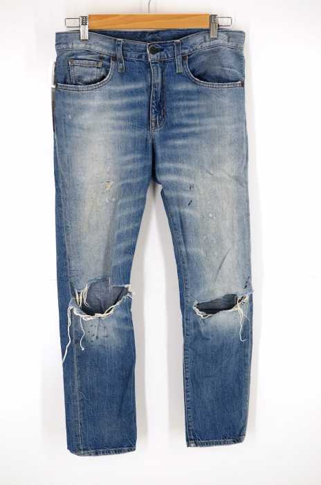 DENIM&SUPPLY RALPH RAUREN（デニムアンドサプライラルフローレン） クラッシュ加工デニムパンツ レディース パンツ