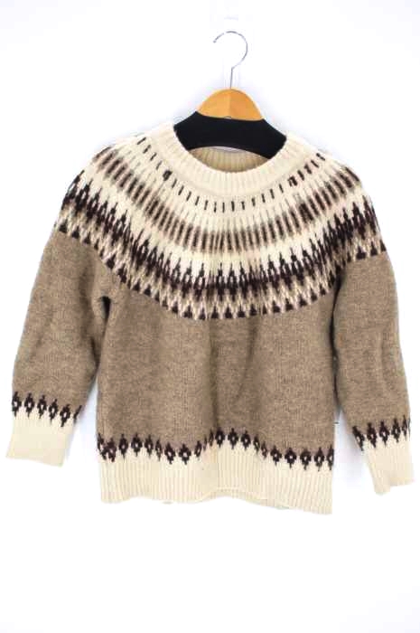 HOLIDAY（ホリデイ） 20AW ノルディック起毛ニット レディース トップス