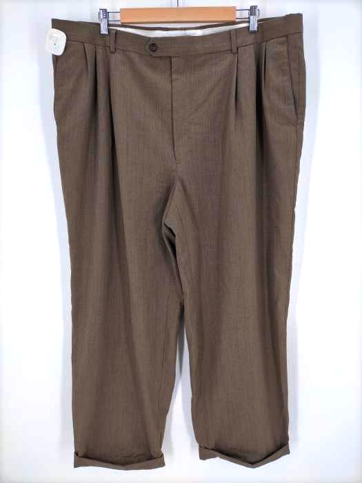 zoo 　　PRONTO UOMO スリータックワイドスラックスパンツ MONO-MART（モノマート）の「TRストレッチ タックワイド