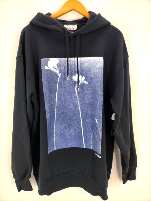 ACNE STUDIOS（アクネストゥディオズ） 18SS フラワープリントプルオーバーパーカー メンズ トップス