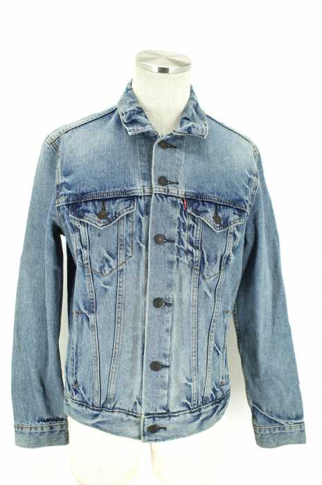 Levi's (リーバイス) 72334 ブリーチ加工デニムジャケット Gジャン メンズ アウター