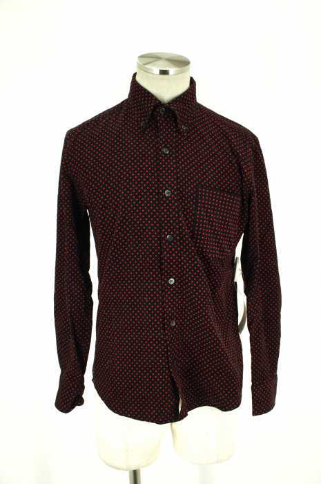 UNITED ARROWS green label relaxing （ユナイテッドアローズグリーンレーベルリラクシング） ドット柄コーデュロイシャツ メンズ トップス