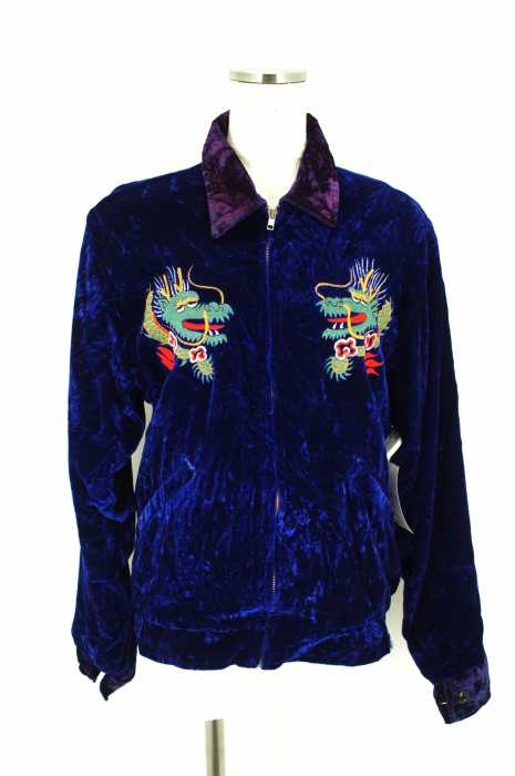 USED （ブランド不明） ベロアスカジャン レディース アウター