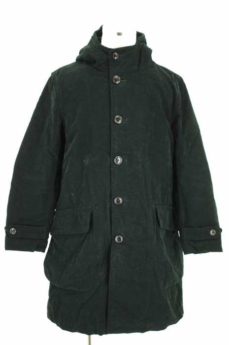 PHIGVEL (フィグベル) 15AW COTTON SUEDE HOODED COAT コットンスウェード メンズ アウター