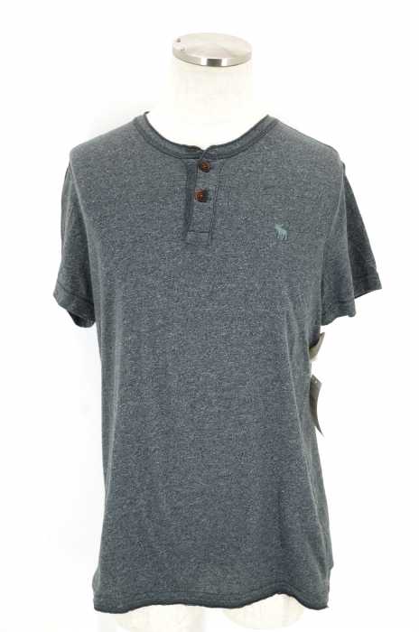 Abercrombie & Fitch （アバクロンビーアンドフィッチ） ヘンリーネック半袖Tシャツ メンズ トップス
