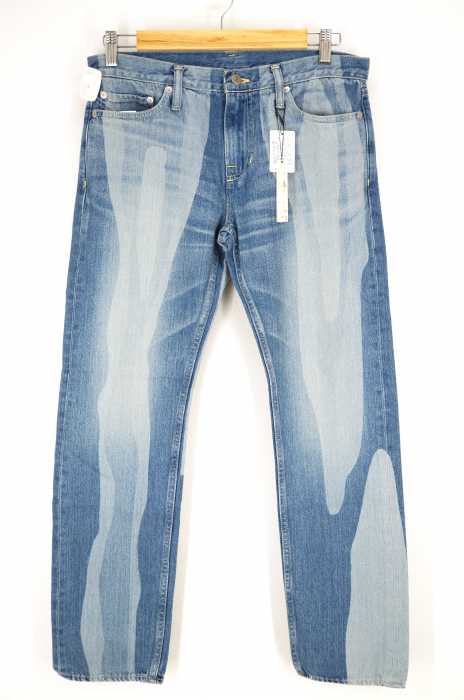 ANREALAGE（アンリアレイジ） ANNUAL RING LASER BLEACH DENIM PANTS　デニムパンツ メンズ パンツ
