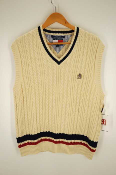 TOMMY HILFIGER （トミーヒルフィガー） Vネックニットベスト メンズ トップス