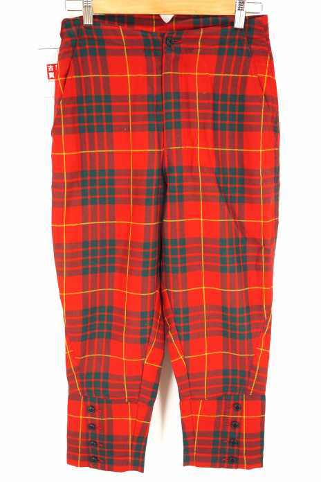 COMME des GARCONS COMME des GARCONS（コムデギャルソンコムデギャルソン） AD2010 タータンチェック ジョガーパンツ レディース パンツ