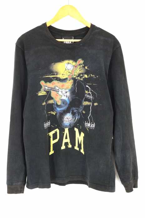 PAM PERKS AND MINI（パム パークスアンドミニ） YOUR MIND LS TEE プリントロングスリーブTシャツ メンズ トップス
